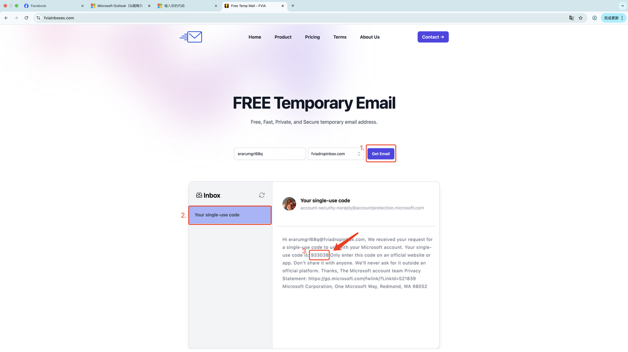 Facebook ad account login step 10