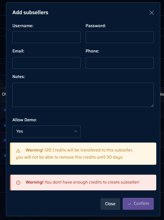 Configuración del panel IPTV captura 10